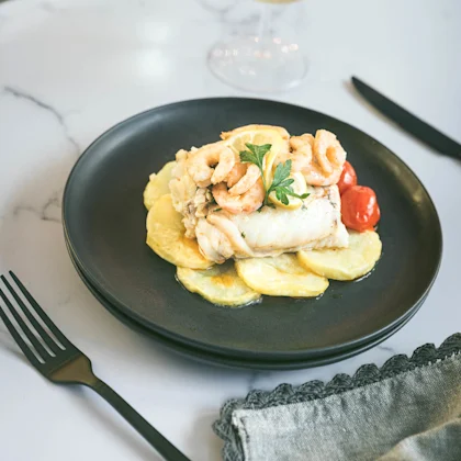 Rap al forn amb gambes