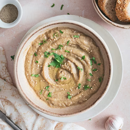 Paté d'albergínies escalivades