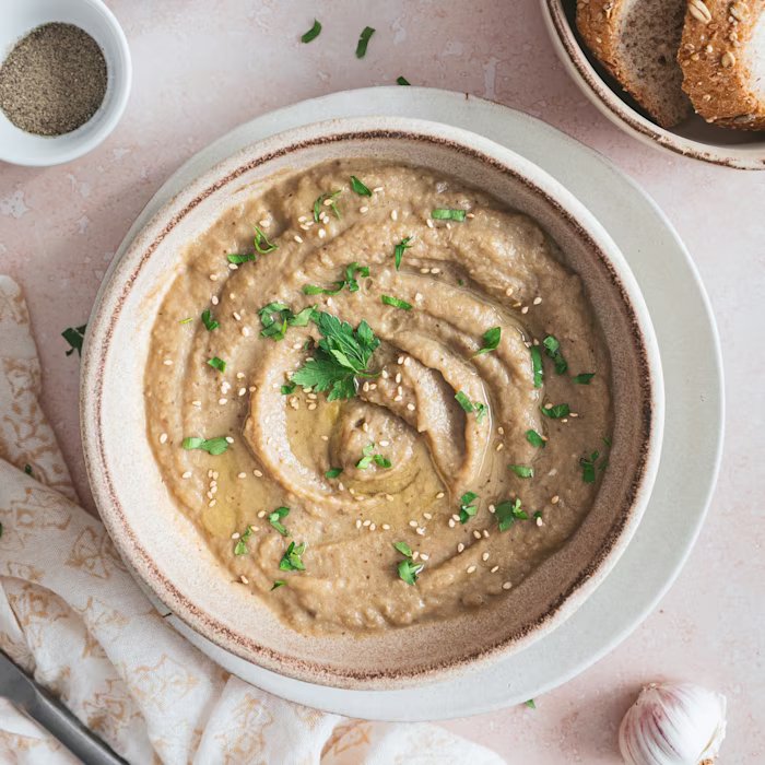 Paté d'albergínies escalivades
