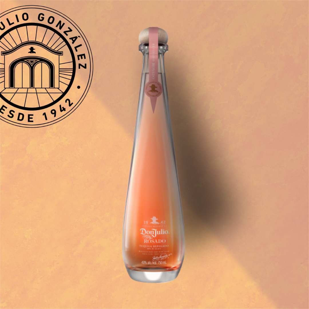 Bottle of Don Julio Rosado