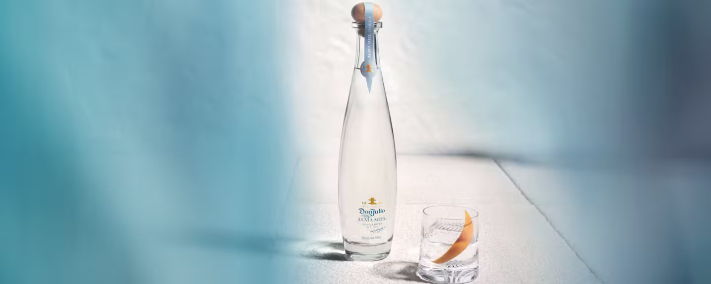 Bottle of Don Julio Alma Miel