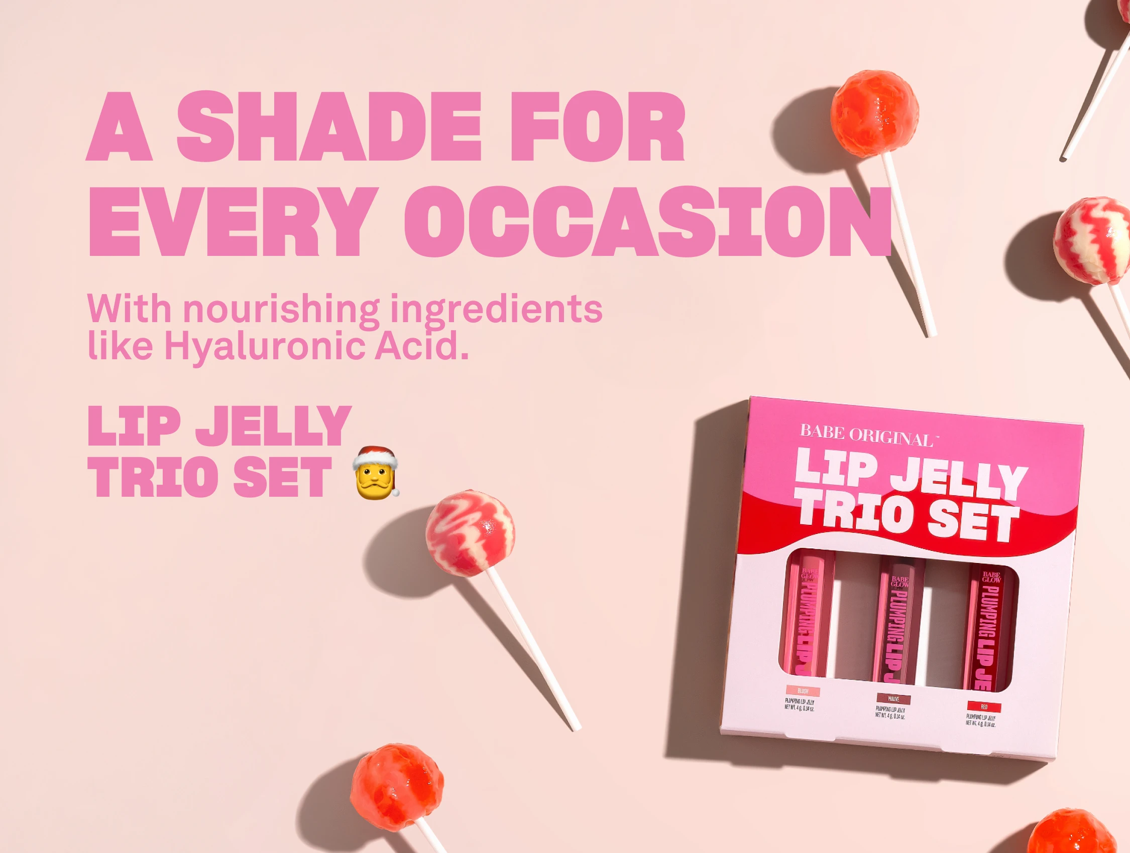 Lip trip holiday banner