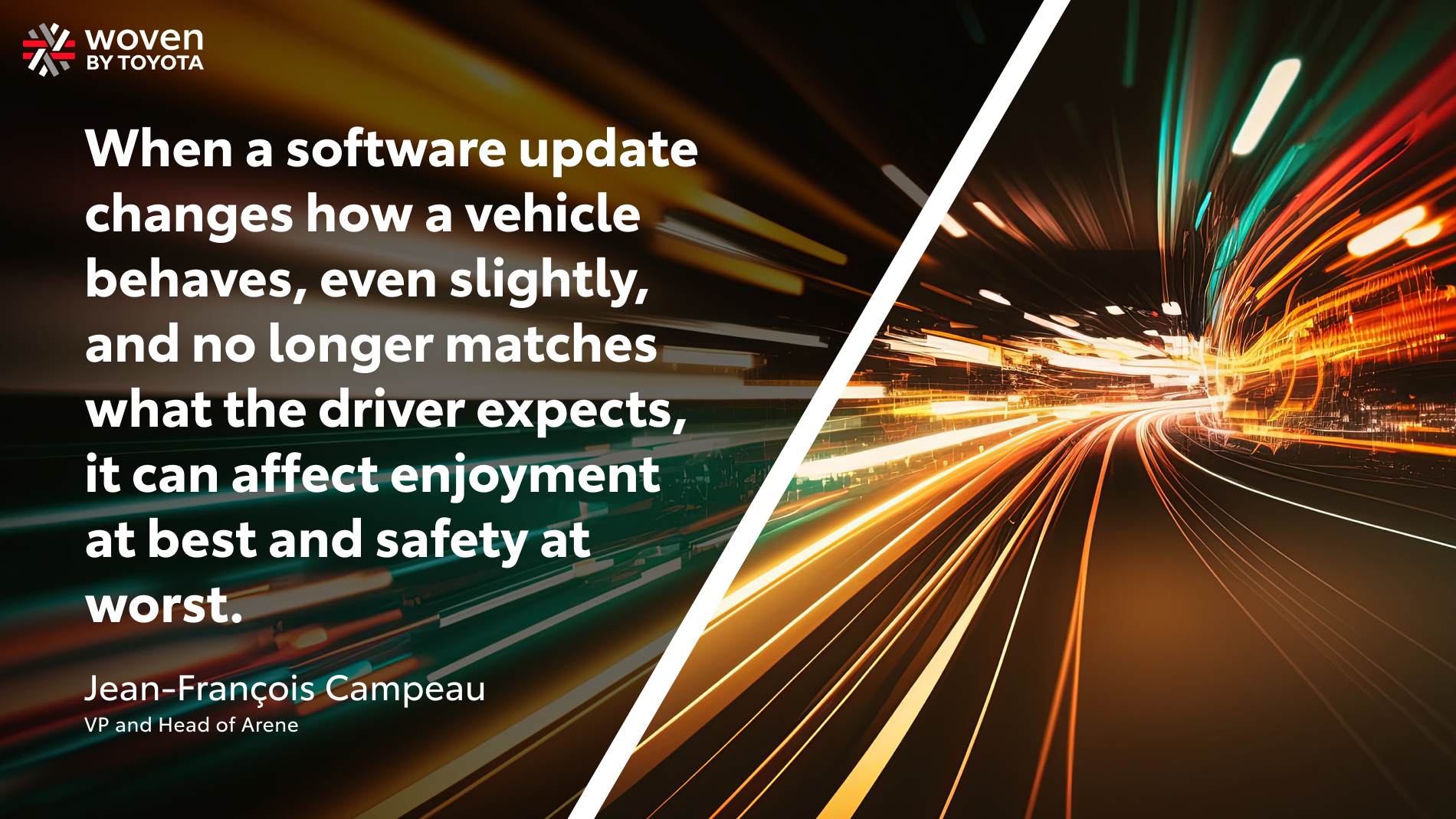 Woven by Toyota: Arene and the Responsibility Behind Every Software Update