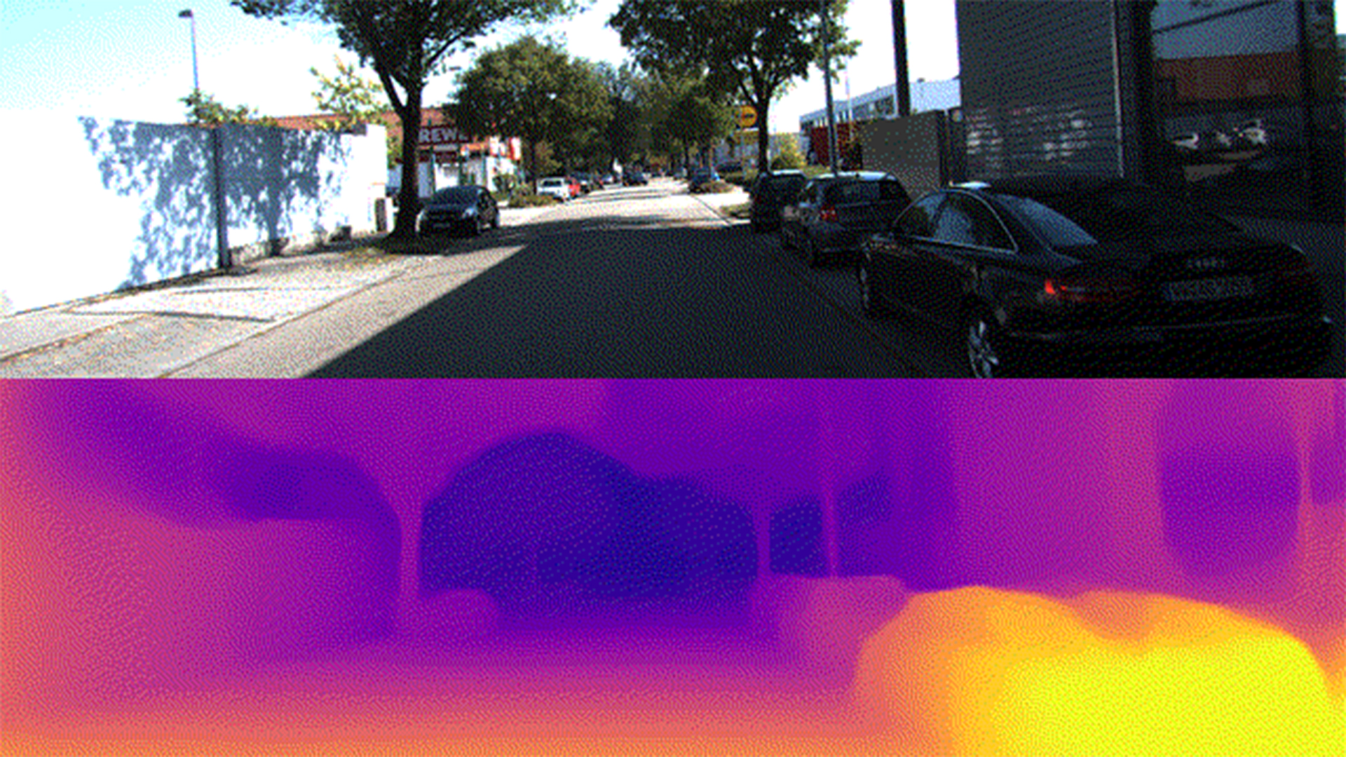 センサーによる道路の可視化