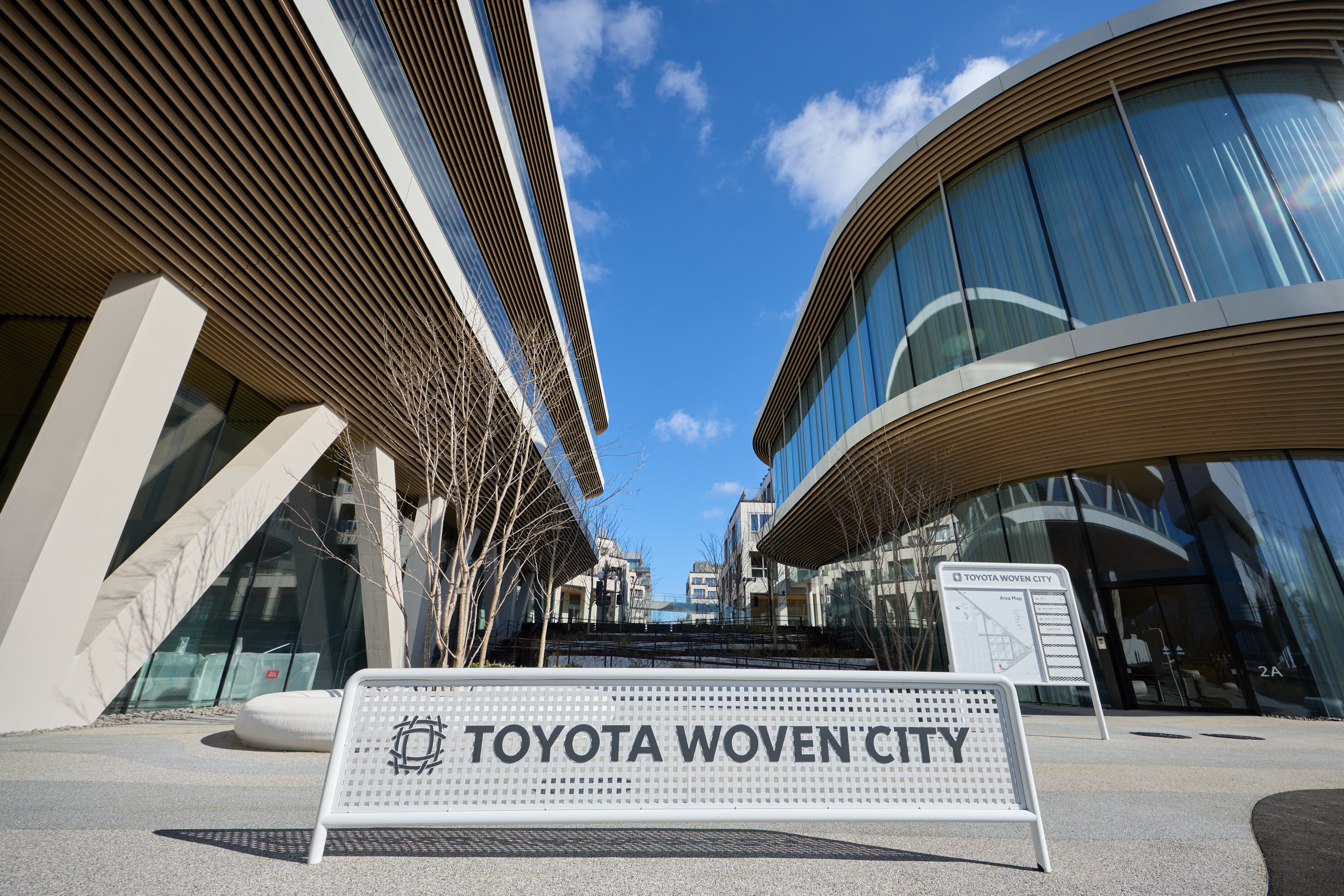Entrance of Toyota Woven City