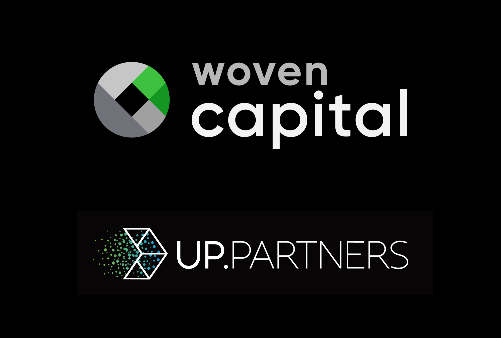 ウーブン・キャピタルとアップパートナーズの企業ロゴ