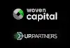 ウーブン・キャピタルとアップパートナーズの企業ロゴ