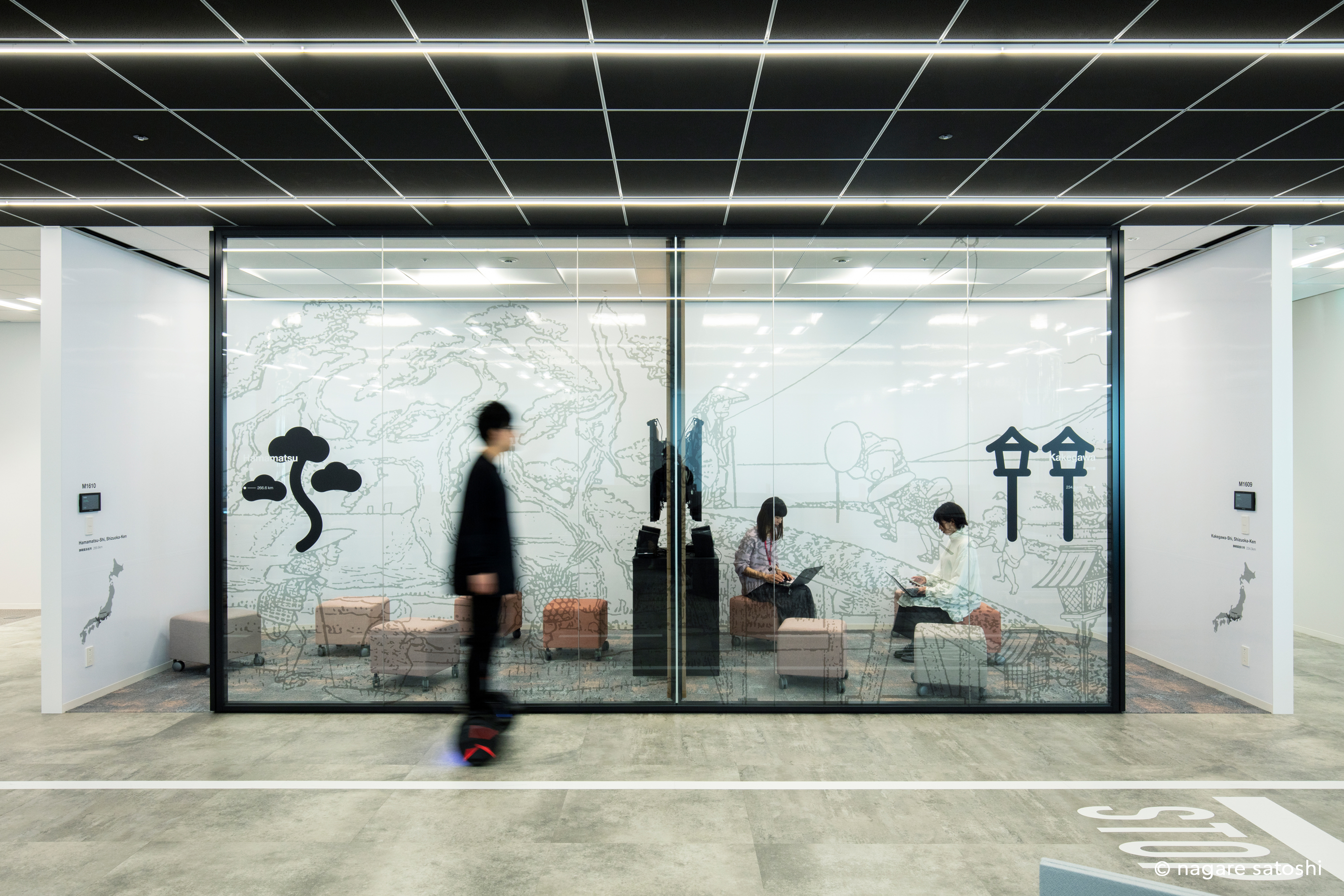 ウーブン・バイ・トヨタのオフィス内