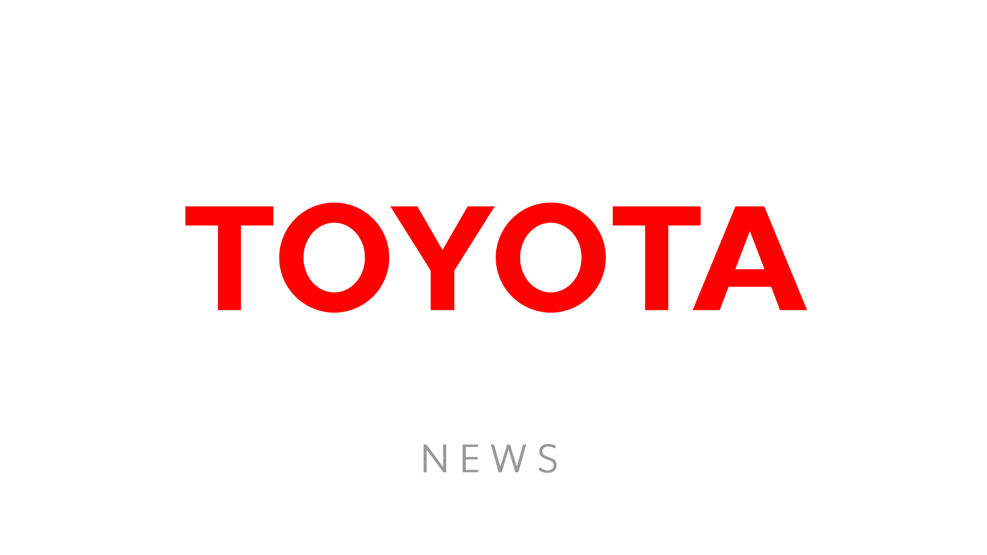 Title image: Toyota News