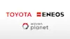 トヨタ、エネオス、ウーブン・プラネットの企業ロゴ