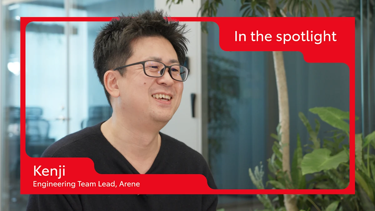 Kenji、エンジニアリングチームリード、 Arene