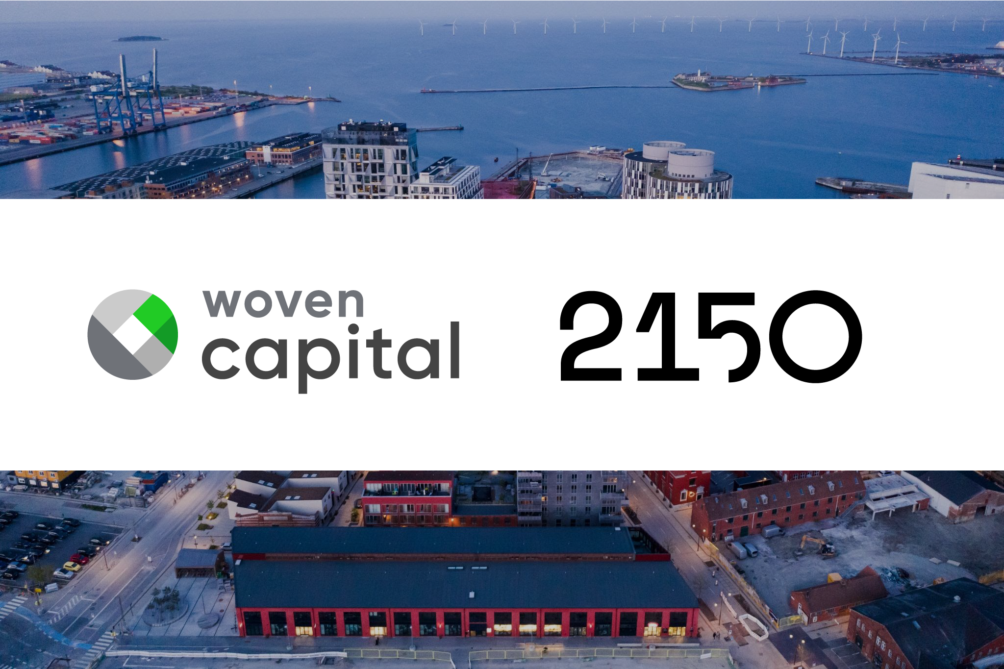 ウーブン・キャピタルと2150の企業ロゴ