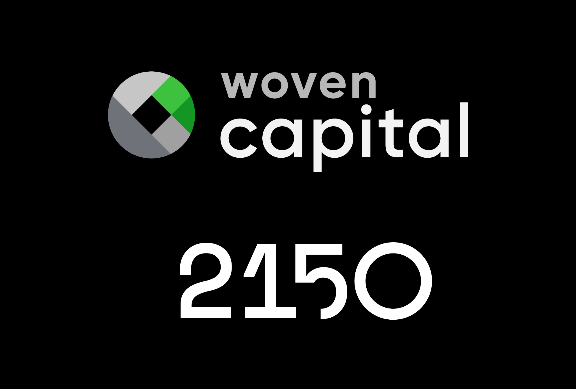 ウーブン・キャピタルと2150の企業ロゴ