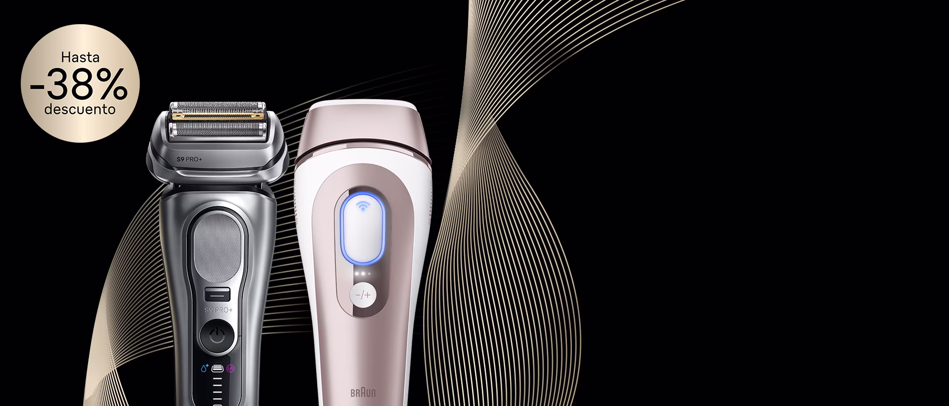 Rebajas Braun hasta 210€ de descuento en productos seleccionados del 7 al 19 de enero en braun.es