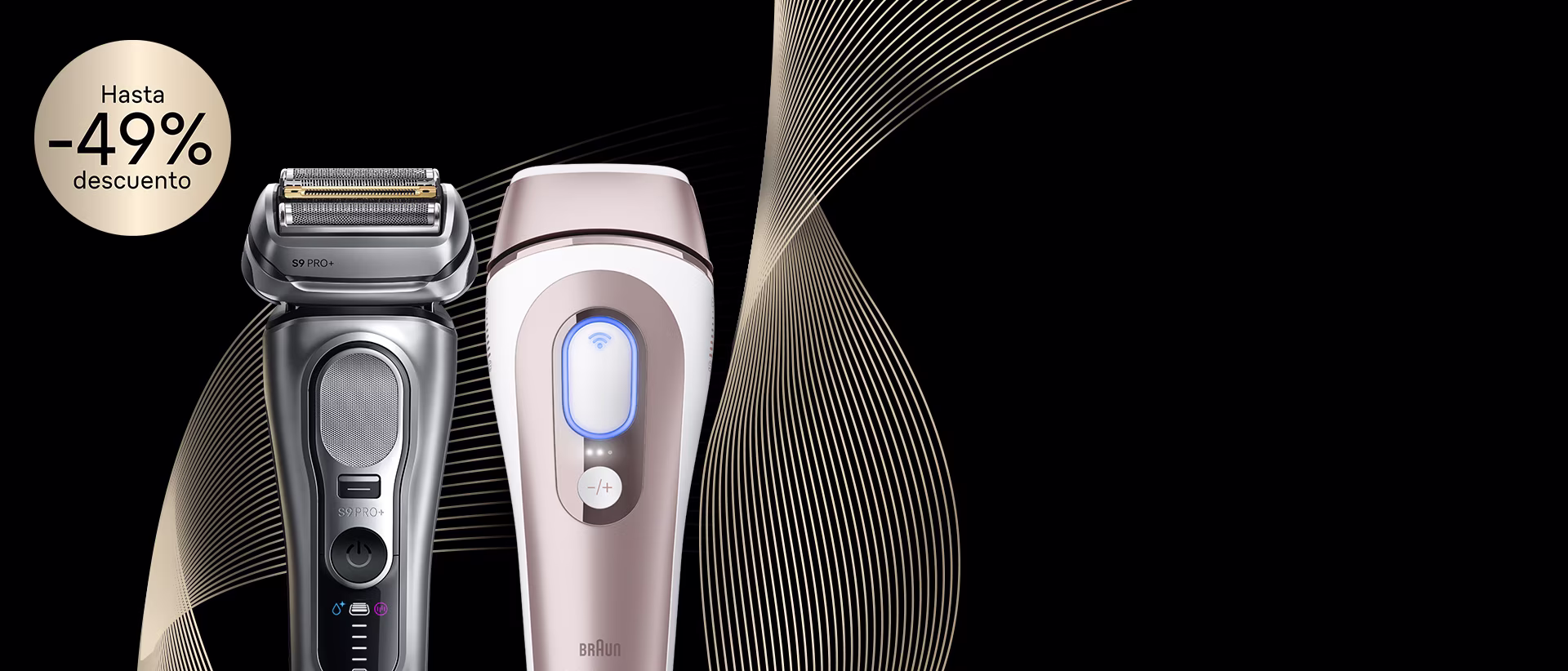 Promociones Navidad hasta 220€ de descuento en productos seleccionados del 2 al9 de diciembre en braun.es