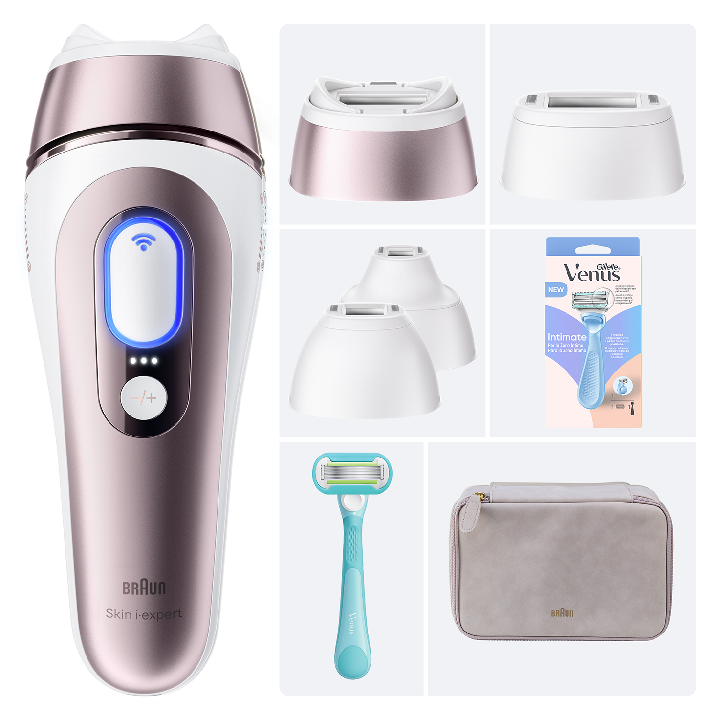 Descubre las depiladoras de Luz Pulsada Smart Skin i·expert | Braun ES