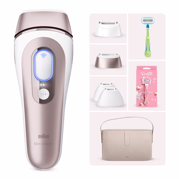 Braun Pack Depiladora de Luz Pulsada Skin-i-Expert PL7387 + Gillette Venus Spa Braun Pack Depiladora de Luz Pulsada Skin-i-Expert PL7387 + Gillette Venus Spa