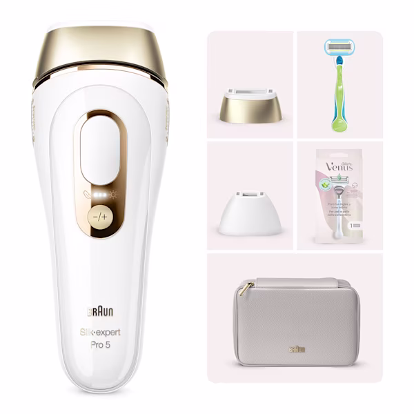 Luz Pulsada Braun PL5152 + Gillette Venus Zona Íntima Luz Pulsada Braun PL5152 + Gillette Venus Zona Íntima