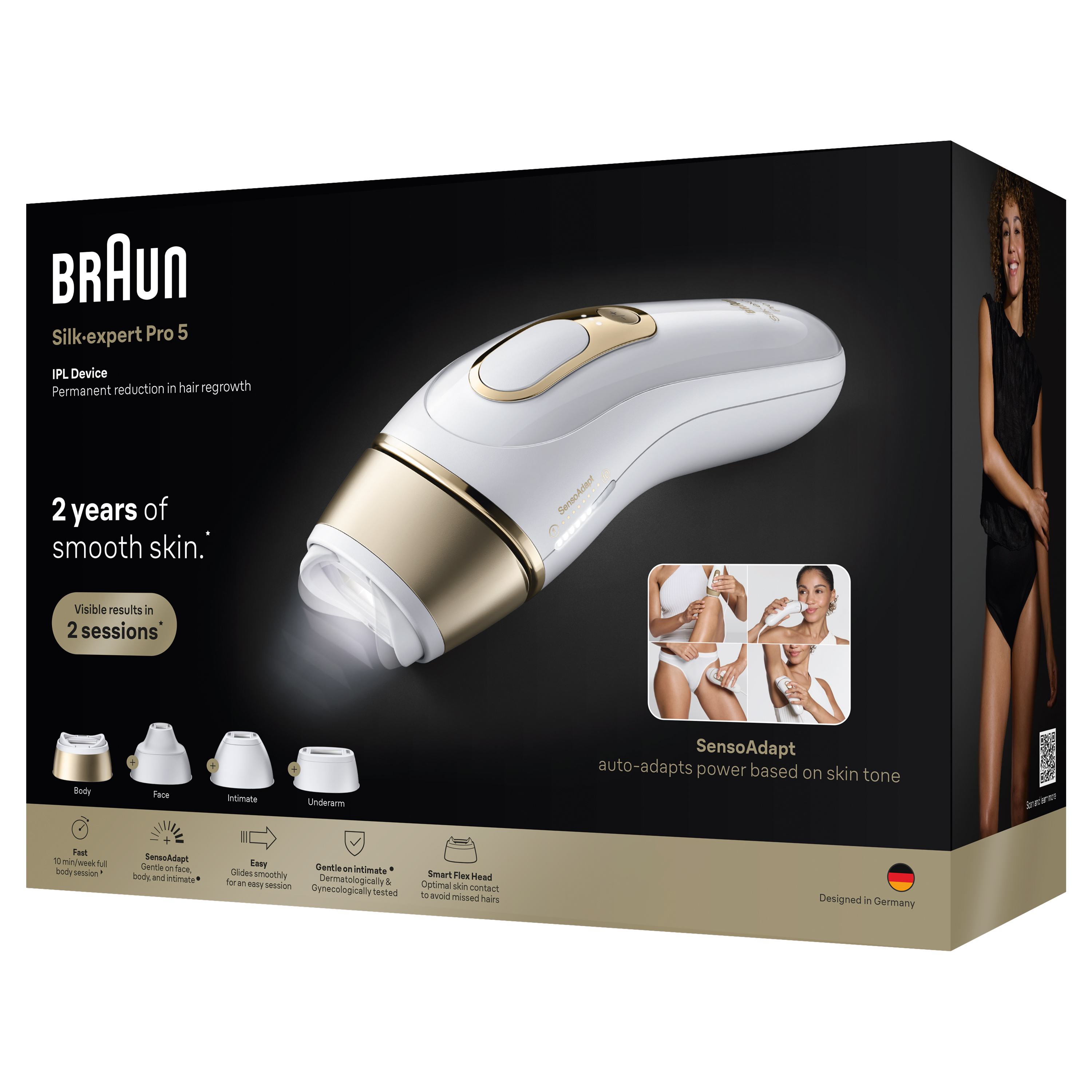 【BRAUN】Silk Expert Pro 5 Depiladora de Luz Pulsada Silk·expert Pro 5 | Braun ES