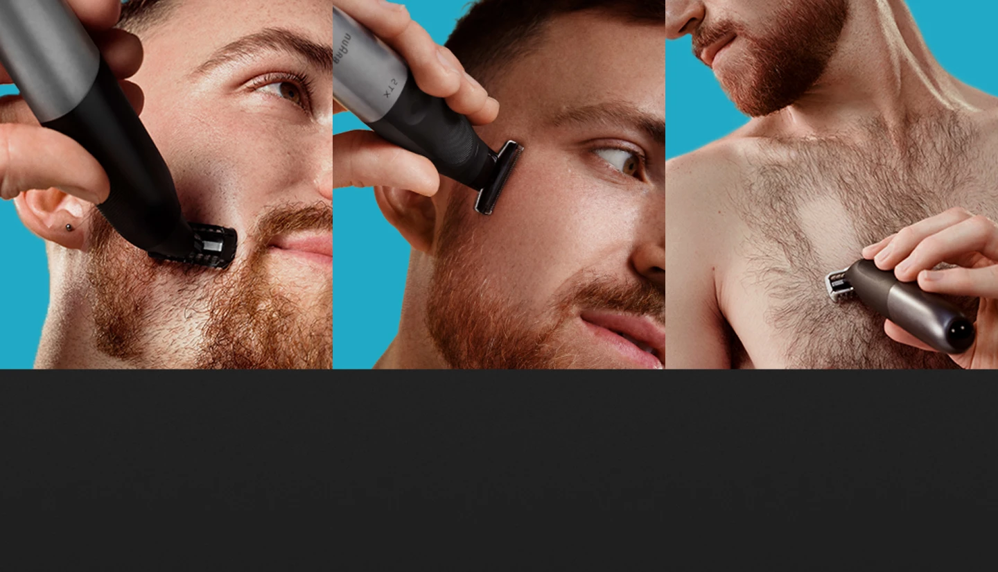 Una herramienta para recortar, perfilar, afeitar y rasurar el cuerpo fácilmente.