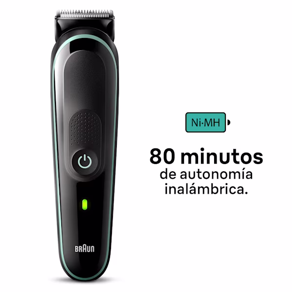 80 minutos de autonomía inalámbrica. 80 minutos de autonomía inalámbrica.