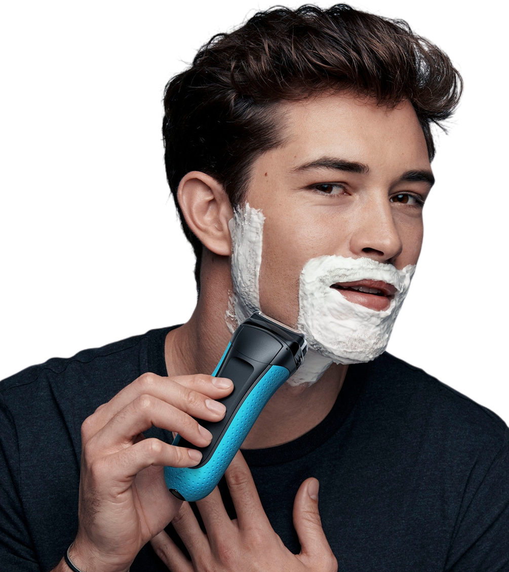  Braun Maquinilla de afeitar eléctrica para hombres, afeitadora  de papel de aluminio impermeable, serie 9 Pro 9477cc, afeitado húmedo y  seco, con estuche de carga portátil, recortadora de barba ProLift 