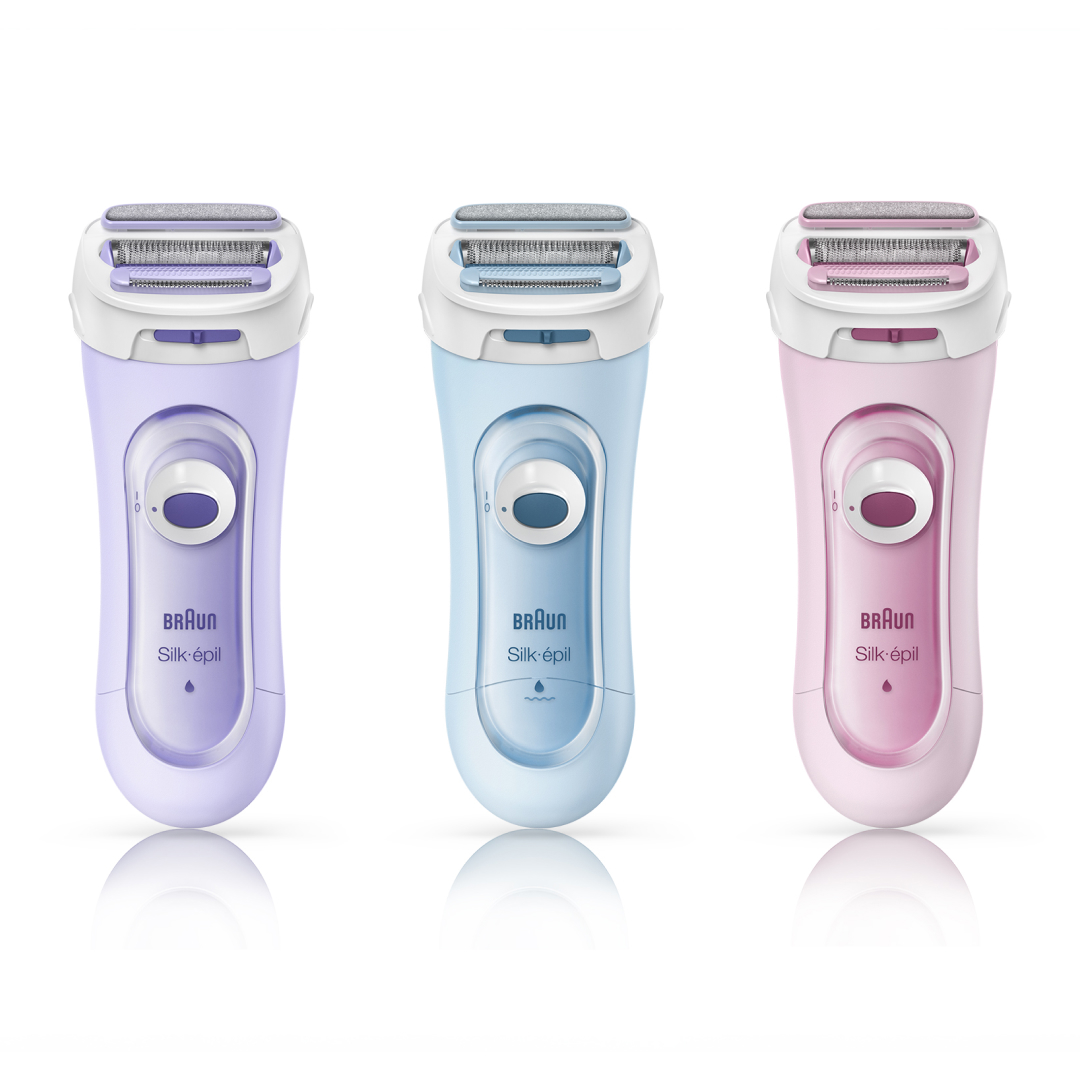 BRAUN Silk-épil レディシェーバー +2 アタッチメント ブラウン シルク・エピル・レディースシェーバー | Braun JP
