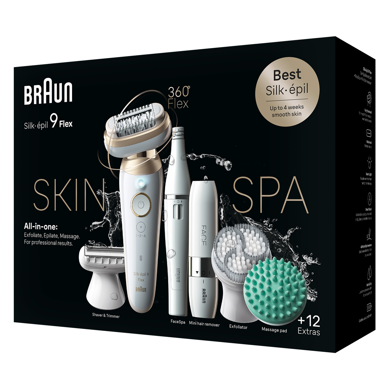 Braun silk outlet epil 9 flex