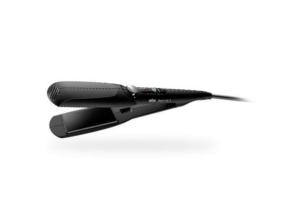 Plancha de pelo Satin Hair 3 con placas anchas