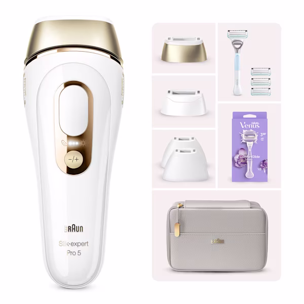 Luz Pulsada Braun PL5358 + Venus ComfortGlide Breeze