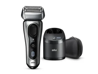 Braun Maquinilla de afeitar eléctrica serie 6 6090cc para hombres con  centro SmartCare, barba y recortadora de rastrojos