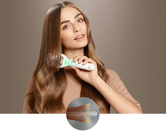 Con cerdas naturales Con cerdas naturales