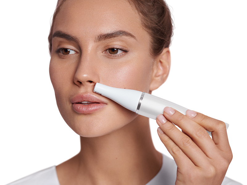 Braun Depiladora facial Facespa Pro 911, depilación facial para mujeres,  depilación 3 en 1, cepillo de limpieza y tonificación de la piel con 3  extras
