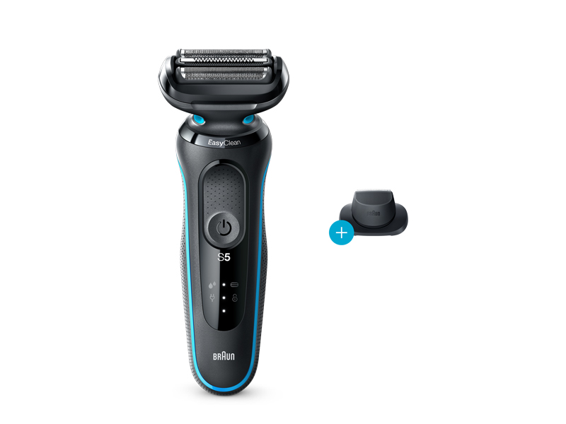 Braun Maquinilla de afeitar eléctrica para hombre serie 5 5018s afeitadora  eléctrica de aluminio con recortadora de barba de precisión recargable –  Yaxa Colombia