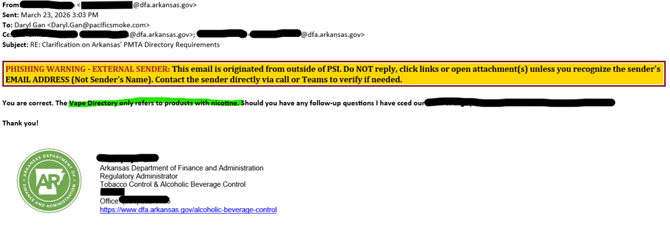 Arkansas Compliance 3