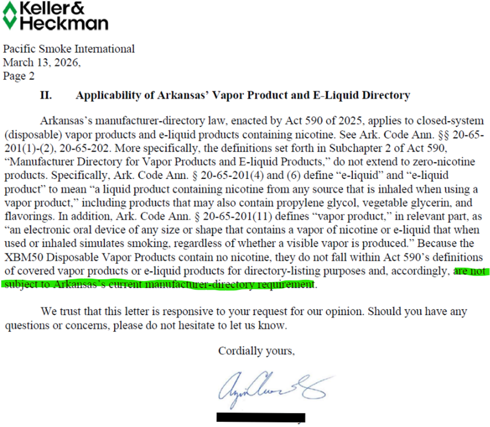 Arkansas Compliance 2