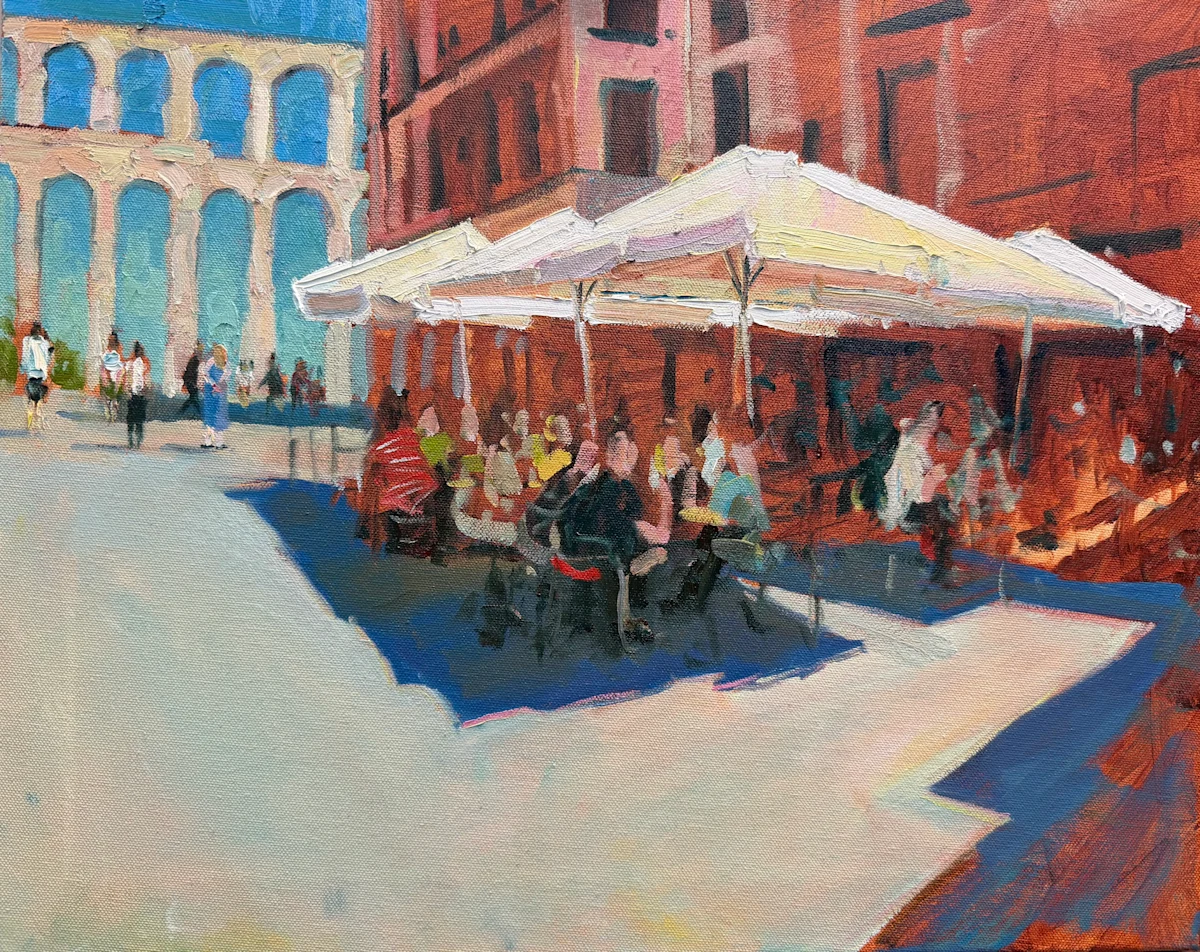 Afternoon at the Aqueduct, Segovia - 3