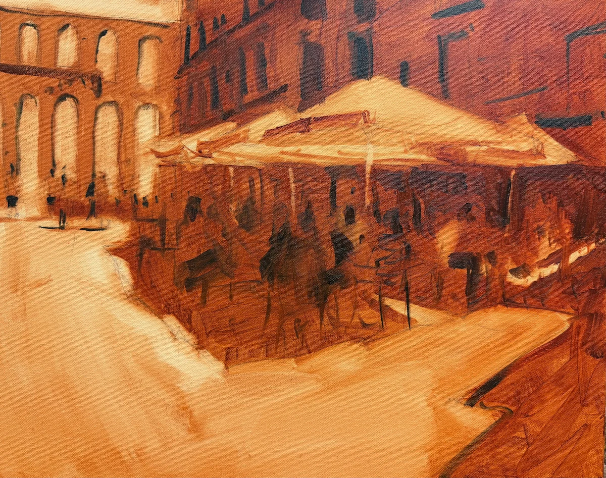 Afternoon at the Aqueduct, Segovia - 1