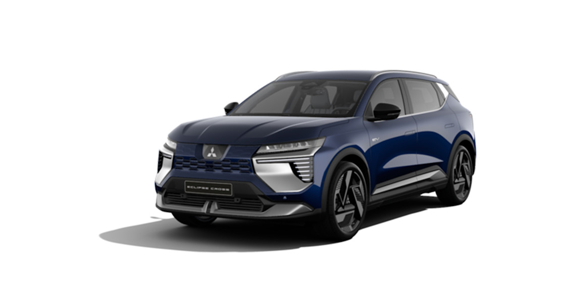 Foto: Eclipse Cross i fargen Sapphire Blue