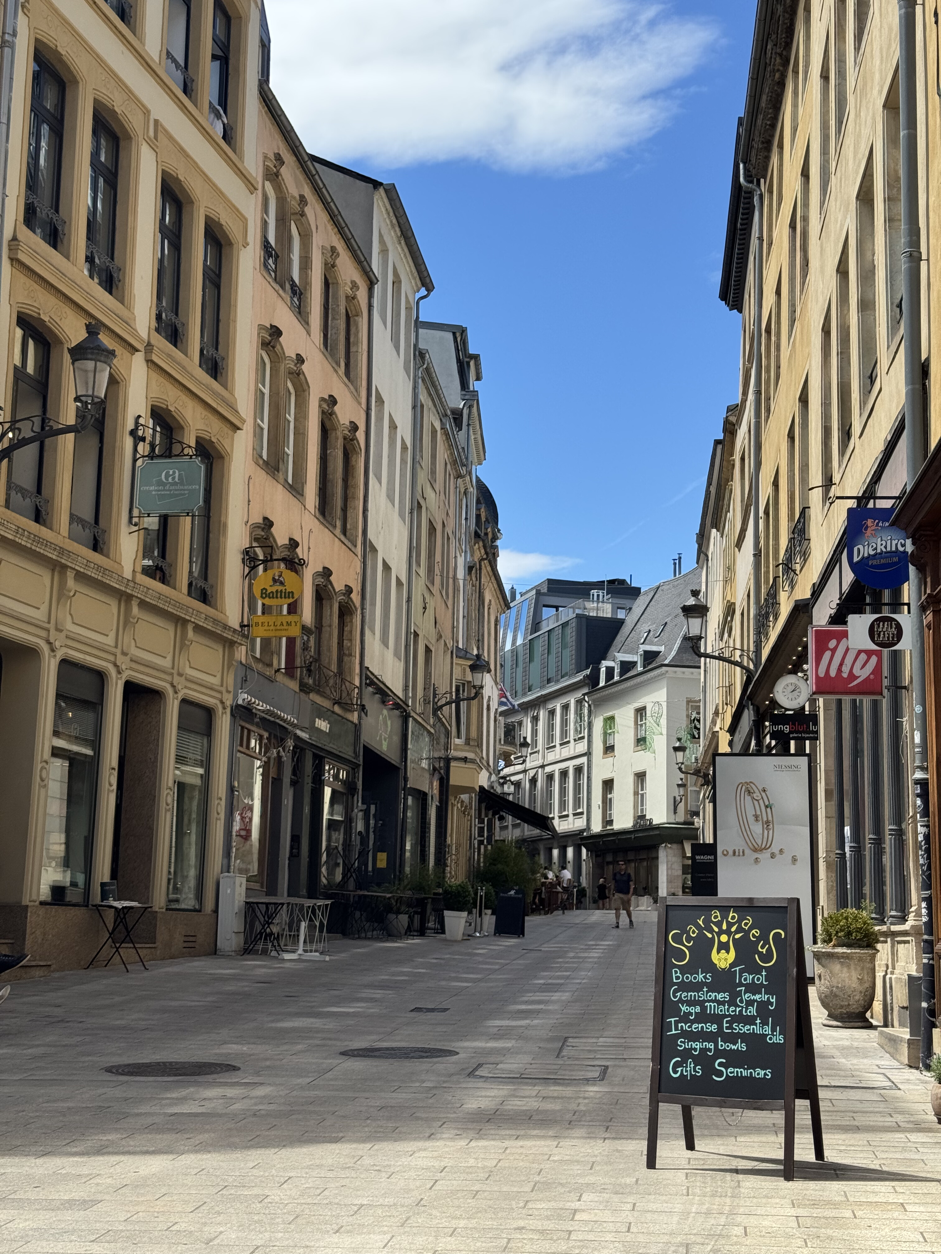 Luxembourg by, gatebilde