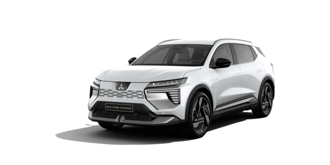 Foto: Eclipse Cross i fargen Crystal White