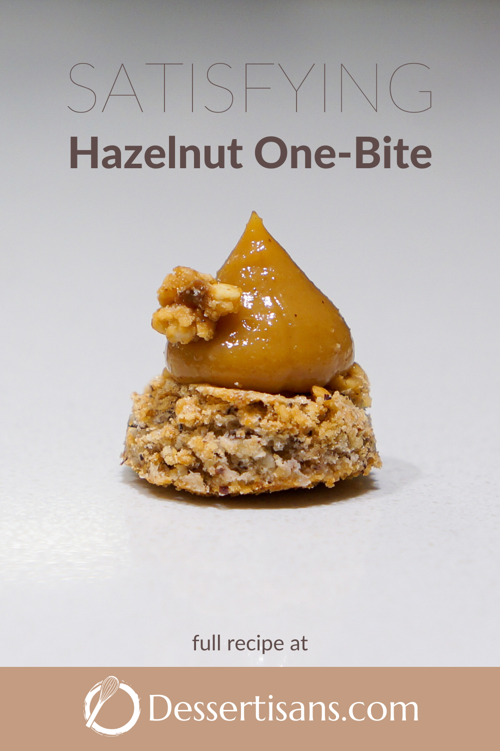 Hazelnut OneBites Dessertisans