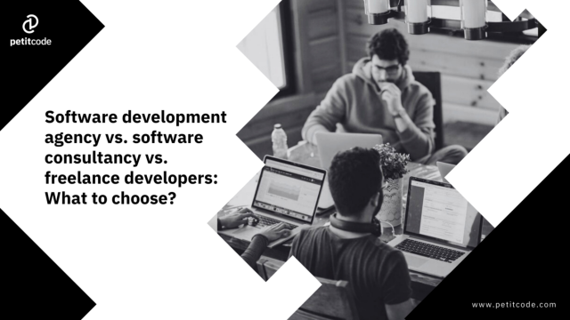 Software development agency vs. software consultancy vs. freelance developers: What to choose?