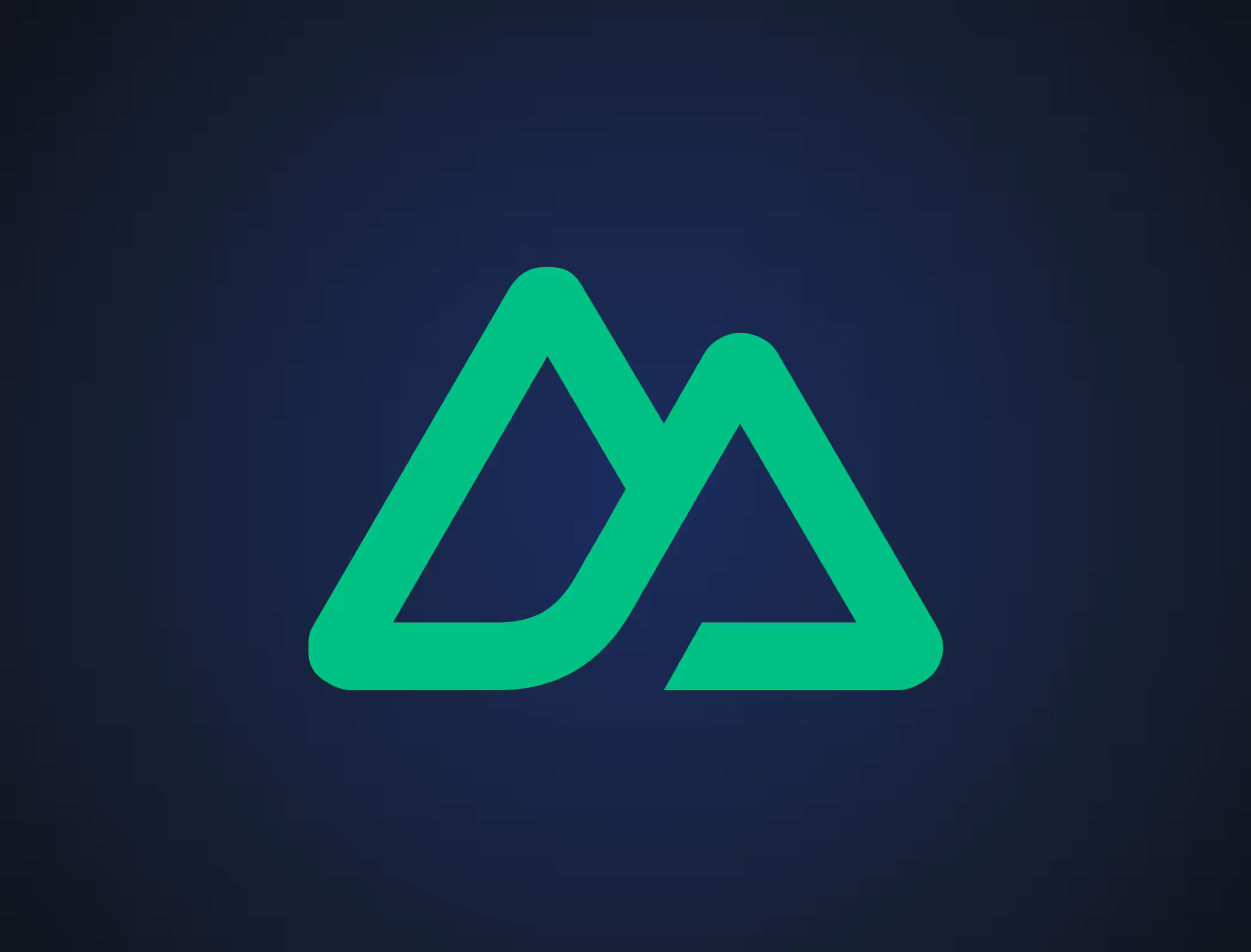 A picture showcaseing Nuxt logotype in blue background