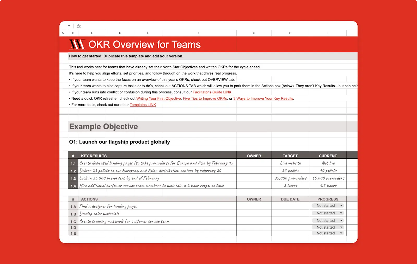 Thumbnail of locking okrs template