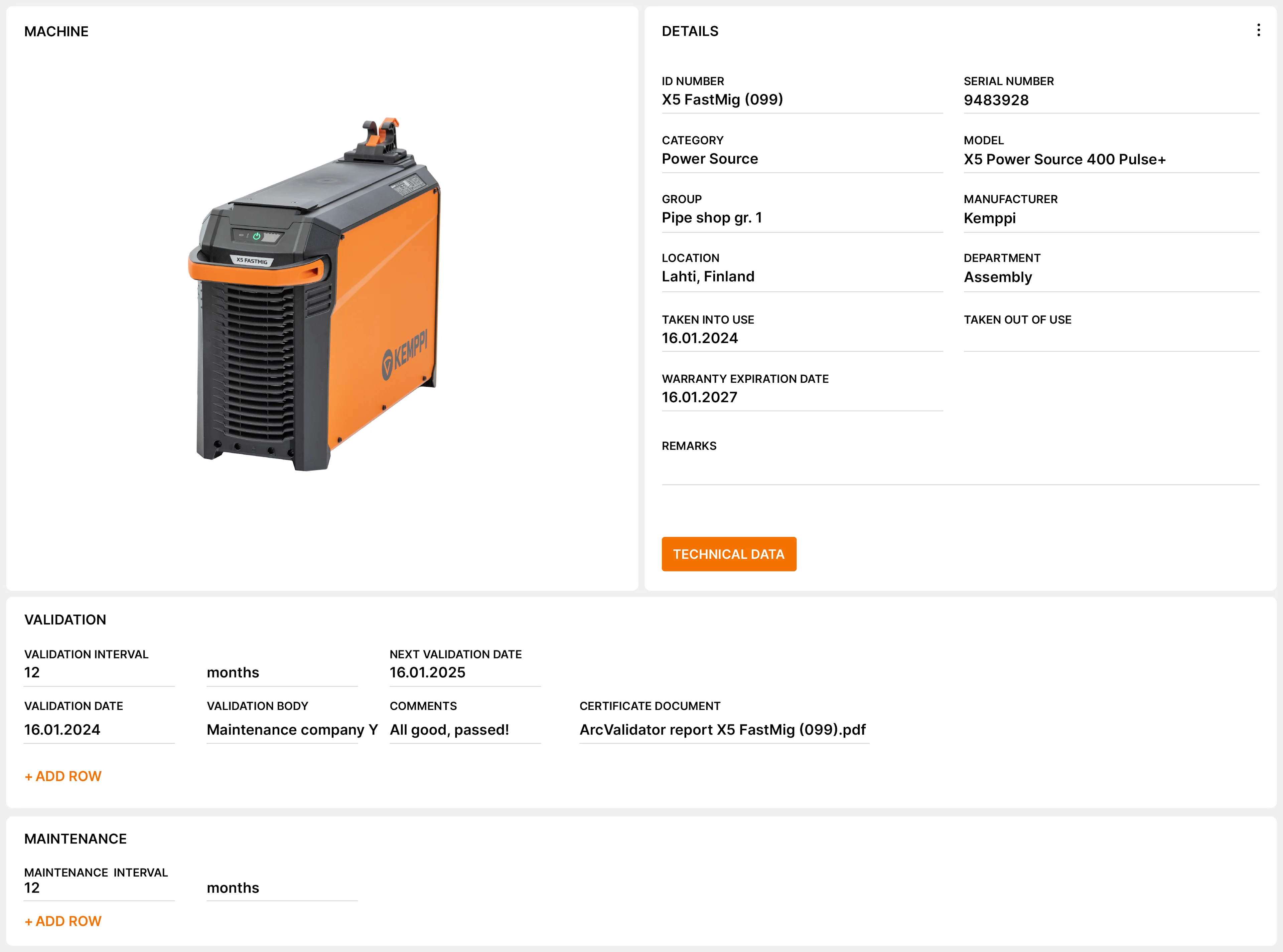 weldeye-fleet-management-machine-view
