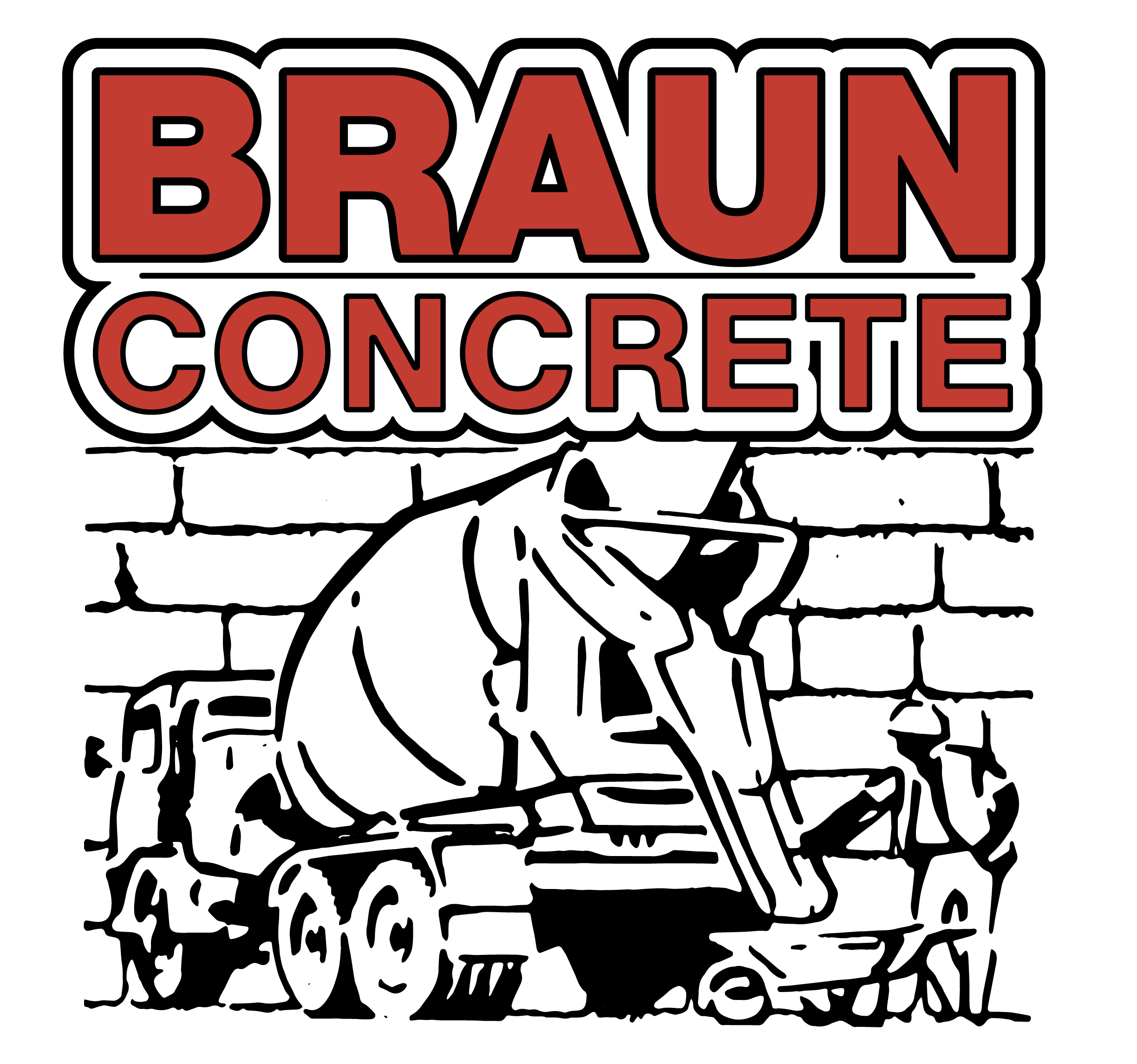 Braun Concrete Logo