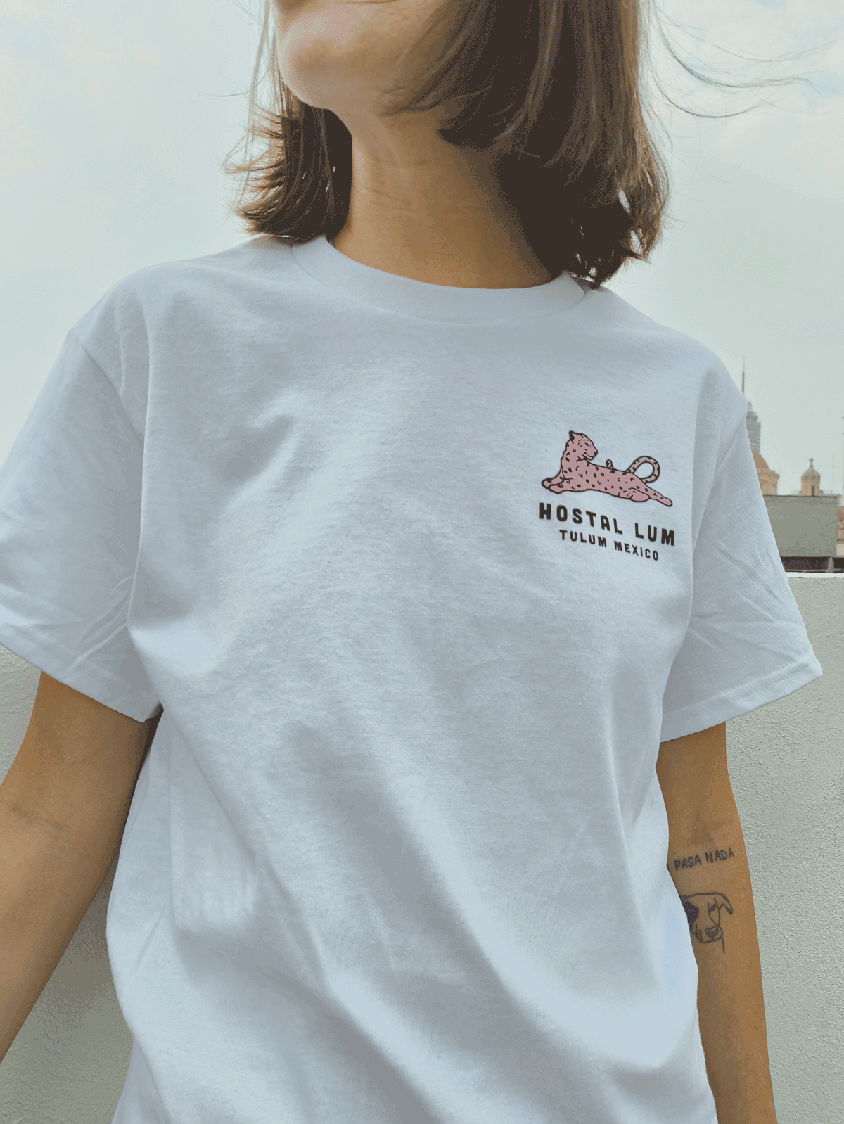 undefined undefined : Pairing with the big back graphic, the t-shirts feature a smaller front breast graphic.