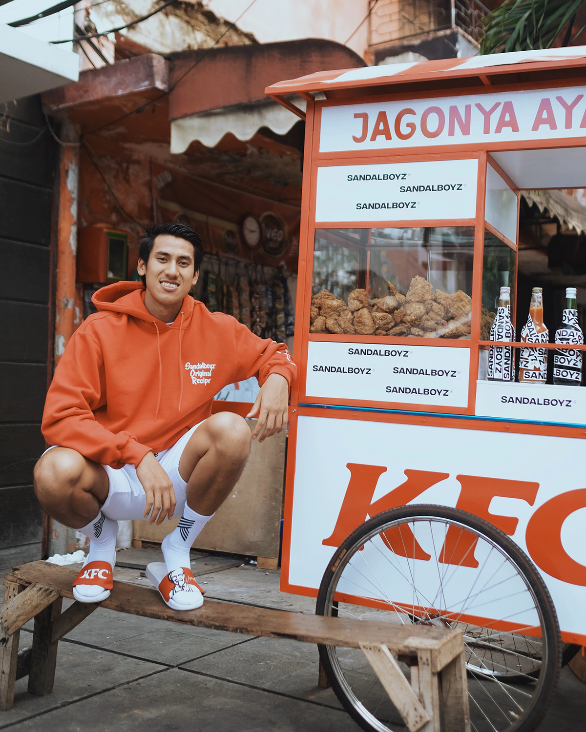 kfc sandals