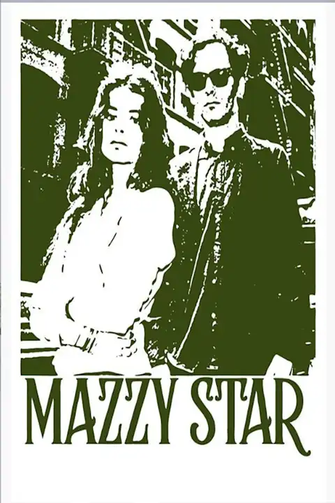 Vintažinis Mazzy Star (2) koncerto plakatas – vintažinis koncerto plakatas | Framein